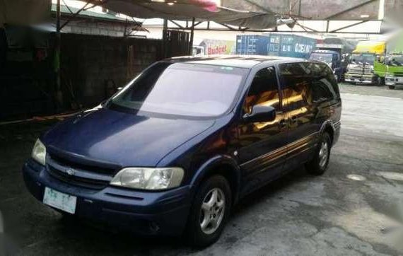 Chevrolet Venture 2002 EFi Blue Van For Sale 