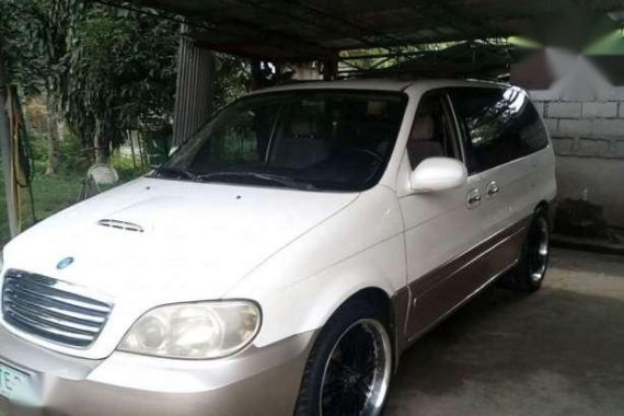 2001 LOCAL Kia Carnival Park II 29 Turbo Diesel