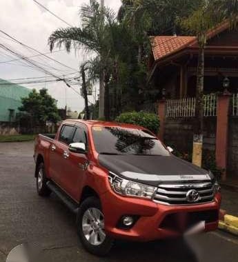 toyota hilux g matic 2016 model smells new tag montero fortuner dmax