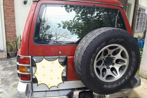 Mitsubishi Pajero 2000 MT Red SUV For Sale 