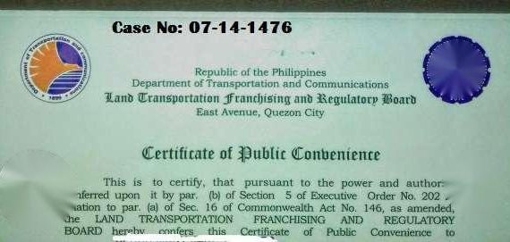 Taxi with Franchise License