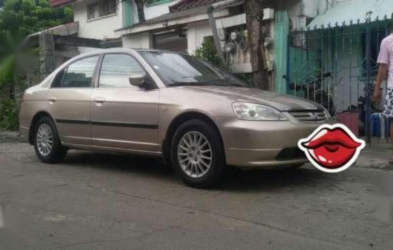 Honda Civic Dimension 2002 MT Beige For Sale 