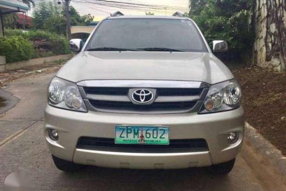 2008 Toyota Fortuner G Diesel AT For Sale 