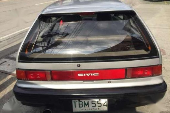 Honda Civic Hatch 1991 EF Silver For Sale 