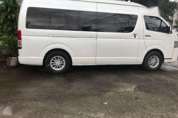 2016 Toyota Hiace Super Grandia LXV Matic White for sale