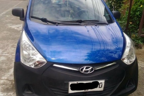 Hyundai Eon 2014 blue for sale 