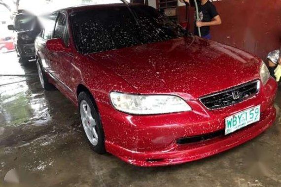 Fresh Honda Accord Vti AT Red For Sale 