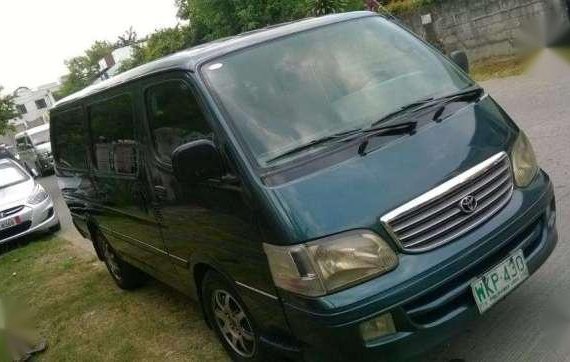 All Original 2001 Toyota Hiace MT For Sale