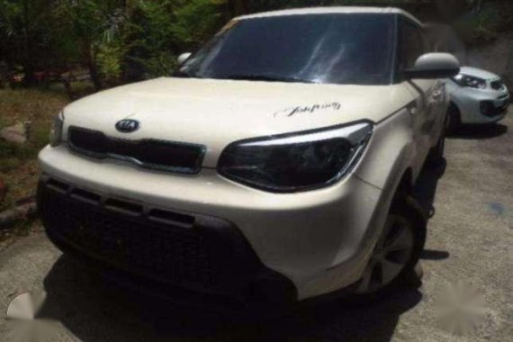 2015 Kia Soul LX 1.6L AT DSL White For Sale 