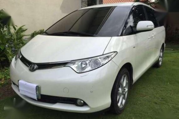 Toyota Previa 2009 2.4 AT White Van For Sale 