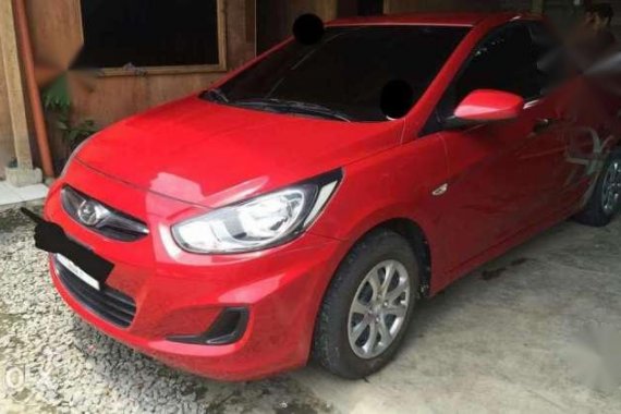 2014 Hyundai Accent Manual Transmission for sale 
