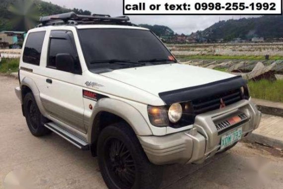 2004 pajero 3doors 4x4