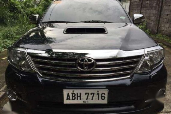 First Owned 2015 Toyota Fortuner 2.5V Diesel AT For Sale