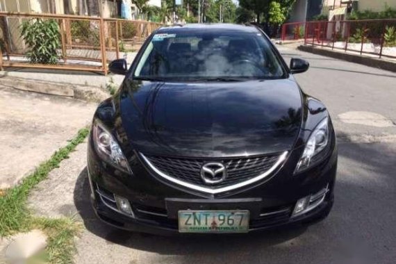 2008 Mazda 6 2.3 AT Black Sedan For Sale 