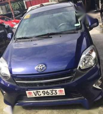 2016 Toyota Wigo G matic blue for sale 
