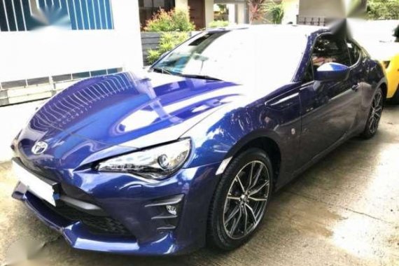 2017 Toyota 86 2.0L D-4S Blue For Sale 
