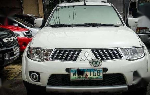 2013 Mitsubishi Montero Sport GLX AT pearl white for sale 