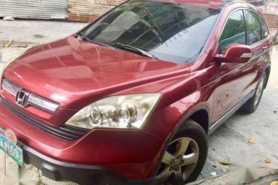 2008 Honda CRV 4x2 iVtec AT Red For Sale 
