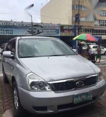 2008 Kia Carnival LX DSL MT Silver For Sale 
