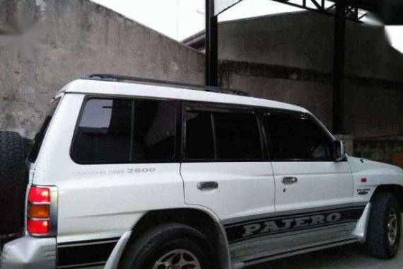 Mitsubishi Pajero white for sale 