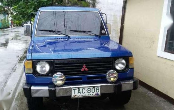 Mitsubishi Pajero Local Manual Blue For Sale 