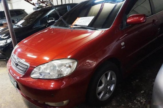 Toyota Corolla 2006 red for sale 