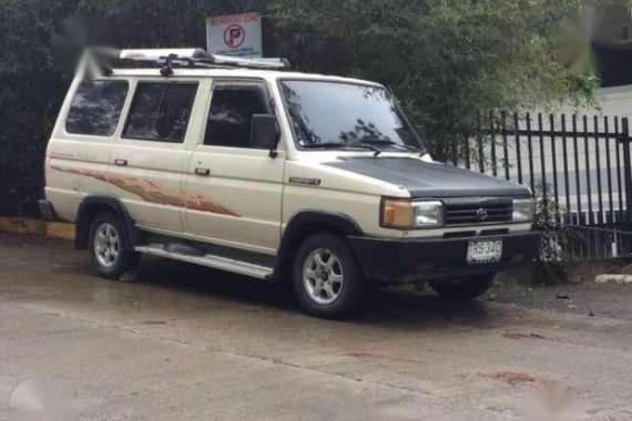 Toyota Tamaraw FX GL 1994 MT White For Sale 