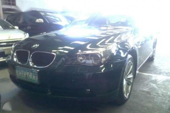 2004 BMW 530i AT Green Sedan For Sale 