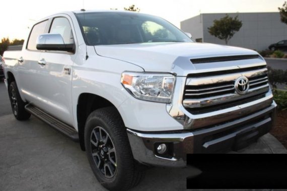 Well-maintained Toyota Tundra 1794 Edition 2017 for sale