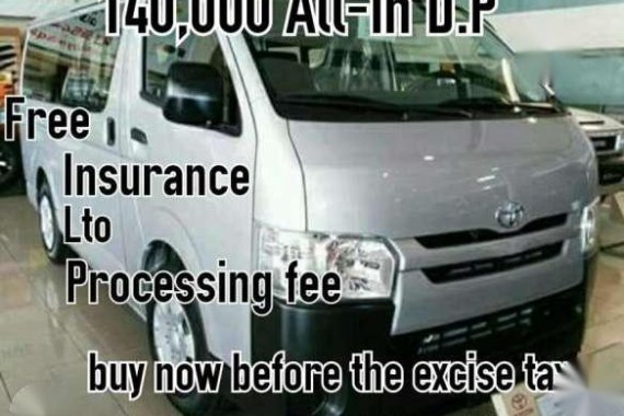 2018 Toyota Hiace 140k ayos to for sale 