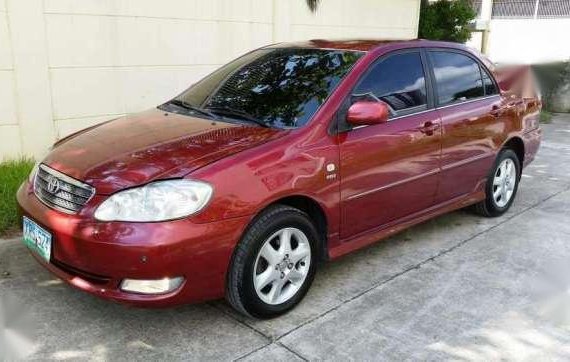 Toyota Altis 1.8 2004 Limited Edition not vios civic innova fd 