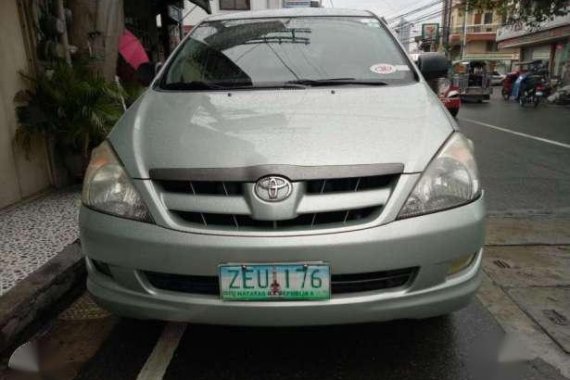 Toyota Innova E 2006 Diesel Silver For Sale 