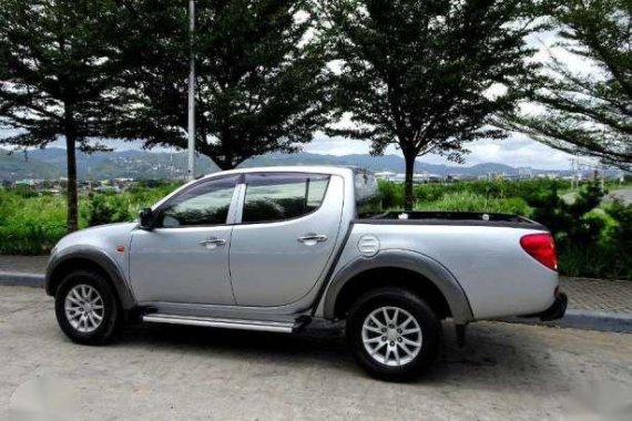 2010 Mitsubishi Strada GLX 2.5 MT Silver For Sale 