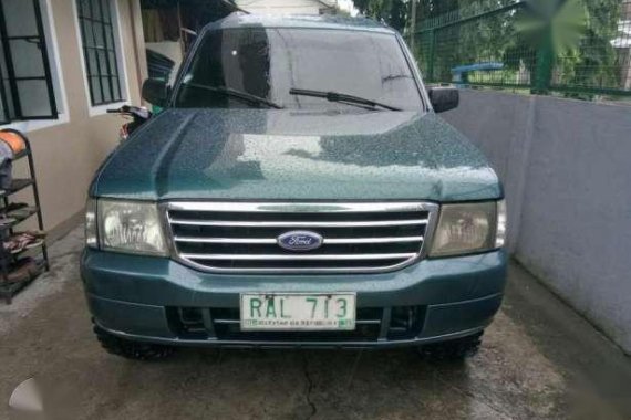 RUSH! 2004 Ford everest XLT 4x2 manual