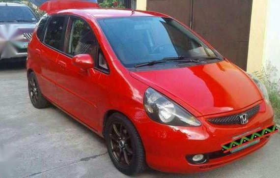 Honda Jazz AT 2005 Red HB For Sale 