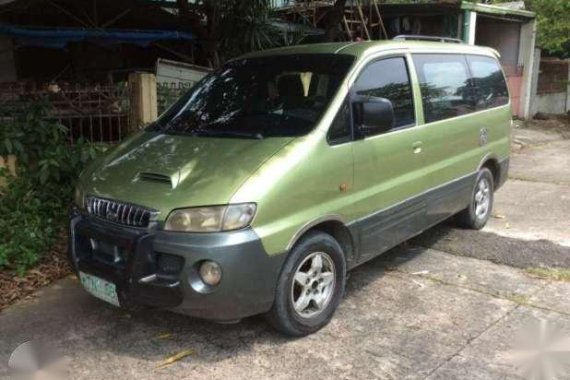 Hyundai Starex SVX 2001 MT Green For Sale 