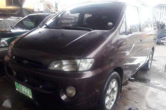 2002 Hyundai Starex D4BB MT Brown For Sale 