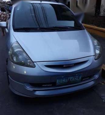 Honda Fit 2001 AT Silver HB For Sale 
