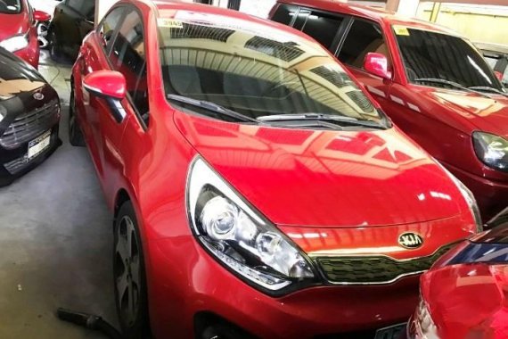 2012 Kia Rio for sale in Quezon City red