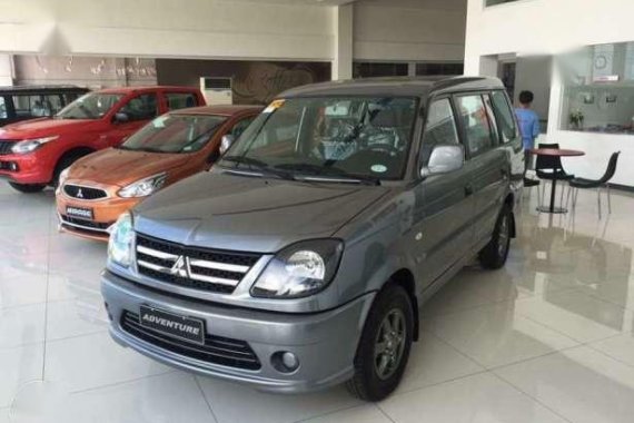 2017 Mitsubishi ADVENTURE 2.5L GLX MT at P 39k Low DP