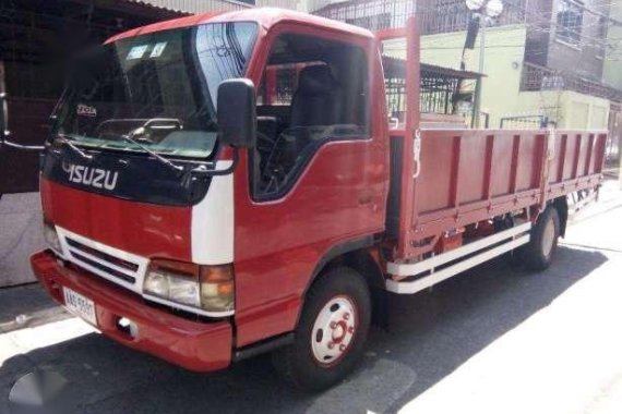 Good Condition 2005 Isuzu ELF Dropside 6he1 20ft For Sale