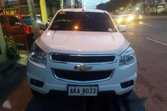 2015 Chevrolet Trailblazer LTX White For Sale 