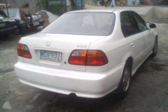 1999 Honda Civic LXi AT White For Sale 