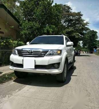 Well Maintained 2012 Toyota Fortuner G For Sale