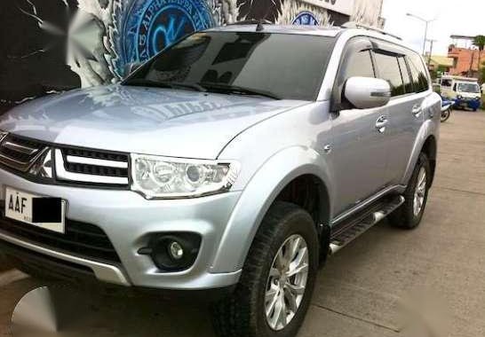 2014 Mitsubishi Montero Sport Blue For Sale 