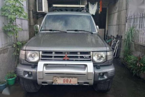 Mitsubishi Montero US VER 1998 AT Gray For Sale 