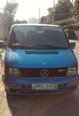 2000 Mercedes Vito L CDi-110 AT Blue For Sale 