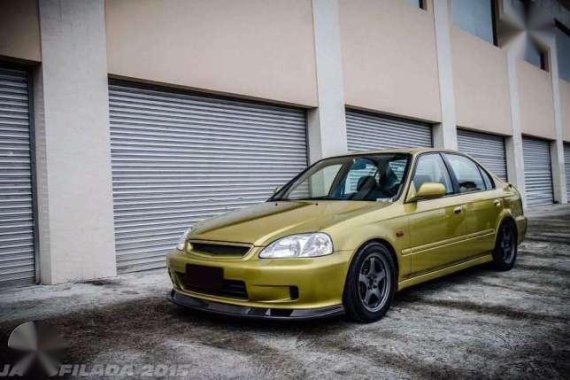 Honda Civic SIR 2000 MT Yellow For Sale 