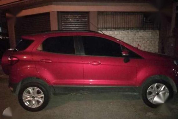  2017 Ford Ecosport AT Red SUV For Sale 