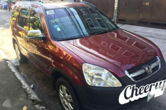 2003 Honda CR-V Gen 2 AT Red For Sale 